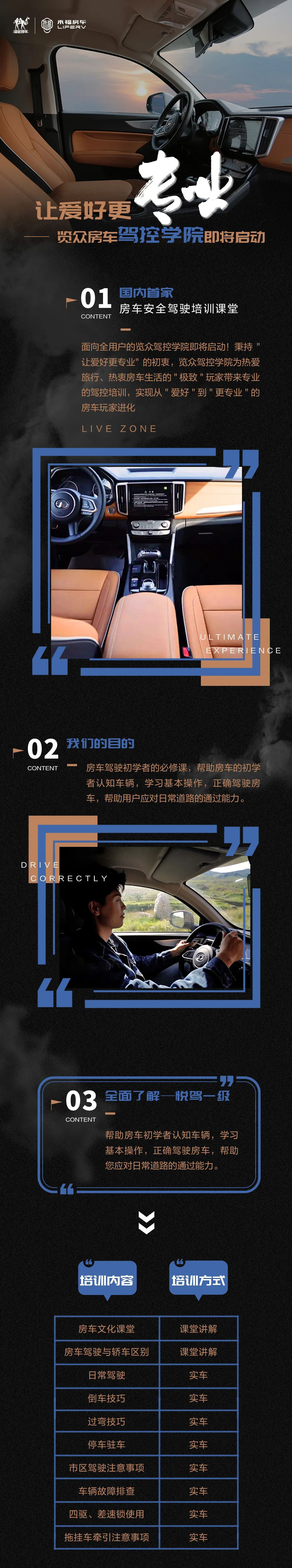 讓愛(ài)好更專業(yè)！覽眾房車駕控學(xué)院即將啟動(dòng)