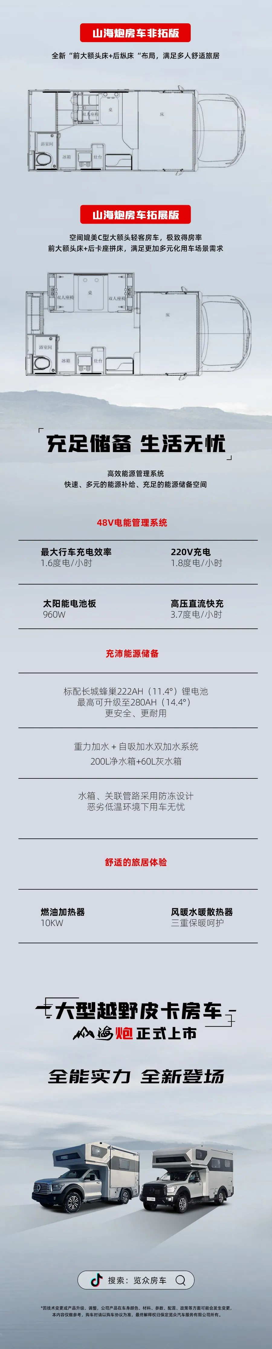55.8 萬起，山海炮房車正式上市！